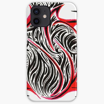 Abstract Bloody Heart Design