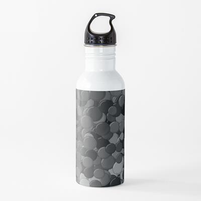 Black, White, and Grey Bubbles