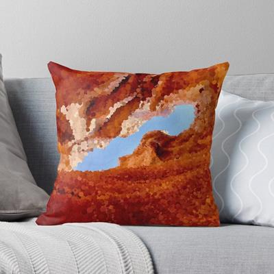 Blue Sky From the Bottom of the Canyon