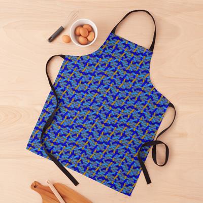 Blue and Gold Knotwork
