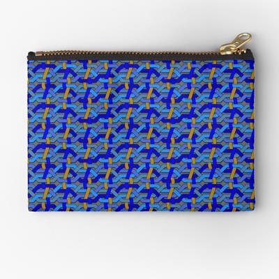 Blue and Gold Knotwork