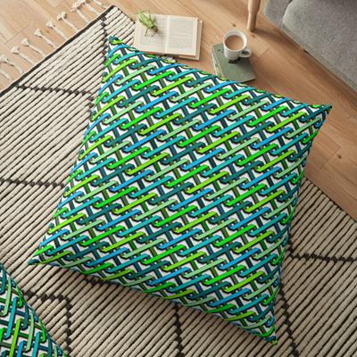 Blue and Green Tangles