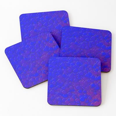 Blue and Purple Bubbles
