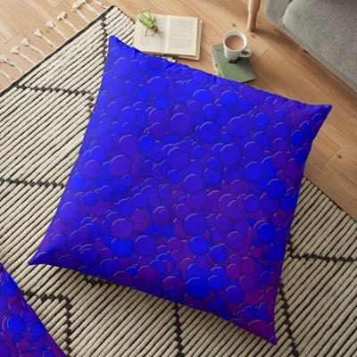 Blue and Purple Bubbles