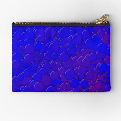 Blue and Purple Bubbles