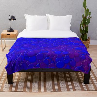Blue and Purple Bubbles