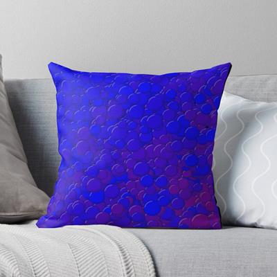 Blue and Purple Bubbles