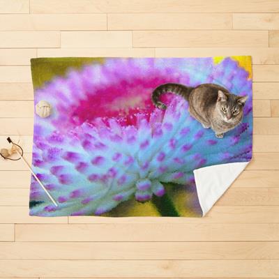 Blue and Purple Flower