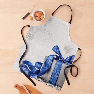 Blue and Silver Christmas Gift