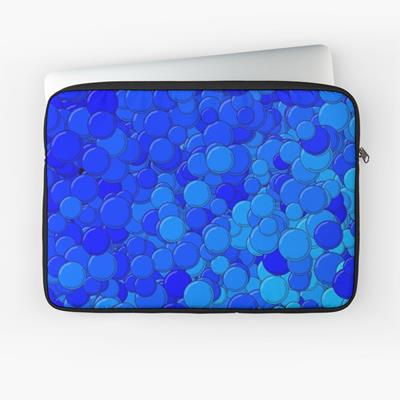 Blue and Turquoise Bubbles