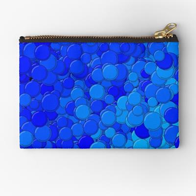 Blue and Turquoise Bubbles