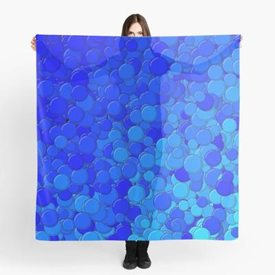 Blue and Turquoise Bubbles