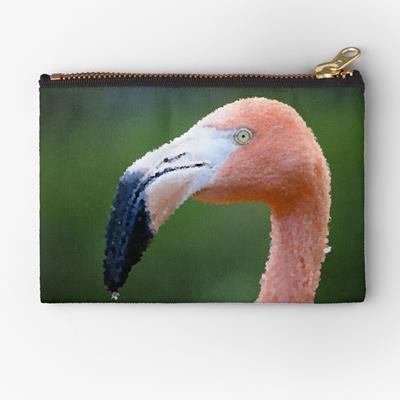 Bubbly Pink Flamingo