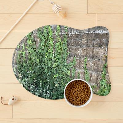 Climbing Plant on Stone Wall