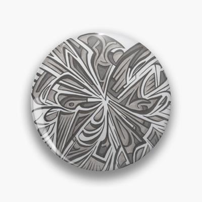 Exploding Grey Abstract Design