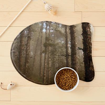 Foggy Evergreen Forest