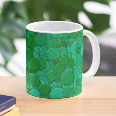 Green and Turquoise Bubbles