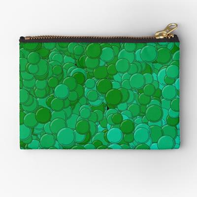 Green and Turquoise Bubbles