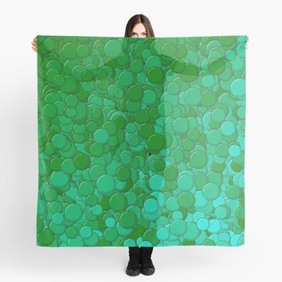 Green and Turquoise Bubbles