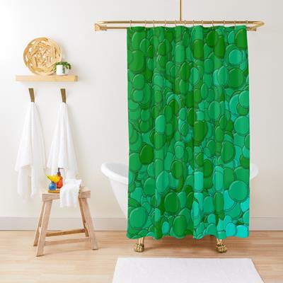Green and Turquoise Bubbles