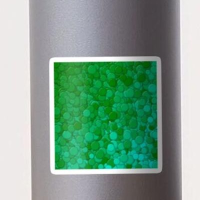 Green and Turquoise Bubbles