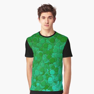 Green and Turquoise Bubbles