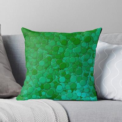 Green and Turquoise Bubbles