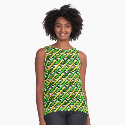 Green and Yellow Tangles