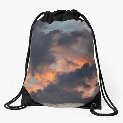 Impressionistic Storm Clouds at Sunrise