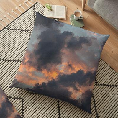 Impressionistic Storm Clouds at Sunrise