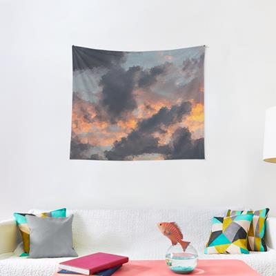 Impressionistic Storm Clouds at Sunrise