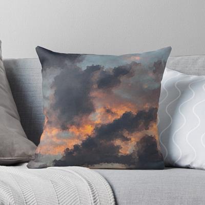 Impressionistic Storm Clouds at Sunrise