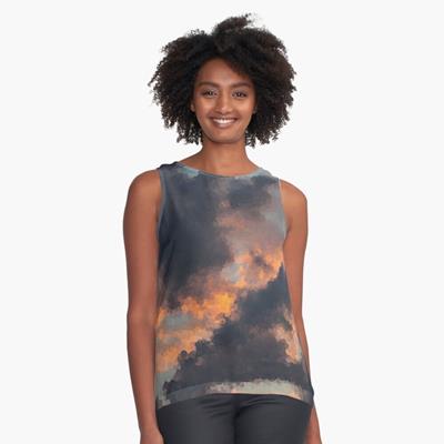 Impressionistic Storm Clouds at Sunrise