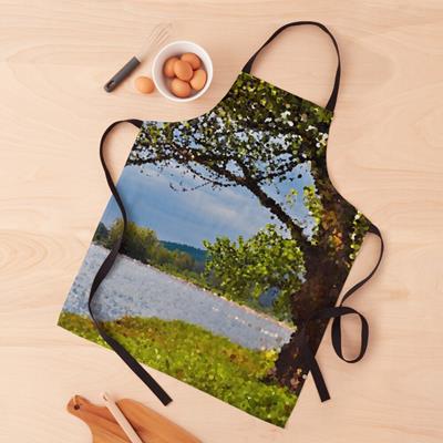 Leafy Tree on River Bank