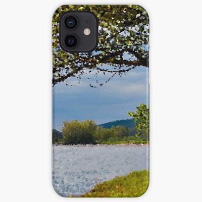 Leafy Tree on River Bank