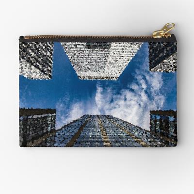 Looking Up at the New York Skyline