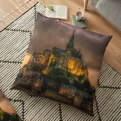 Mont St Michel Under Stormy Skies