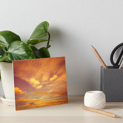 Orange and Purple Sunset