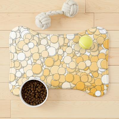 Orange and White Bubbles