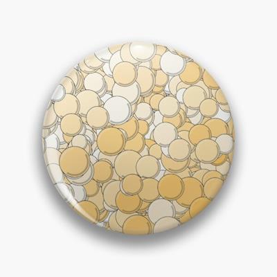 Orange and White Bubbles