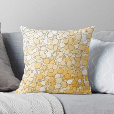 Orange and White Bubbles