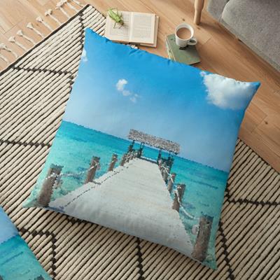 Pier Over Blue Sea