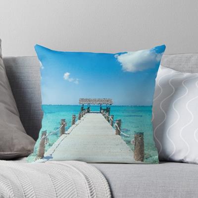Pier Over Blue Sea
