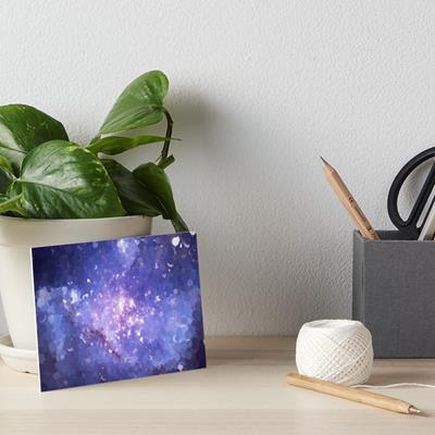 Purple Astronomical Starscape