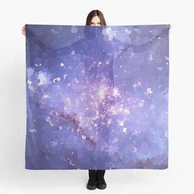 Purple Astronomical Starscape