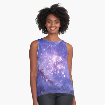 Purple Astronomical Starscape