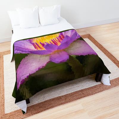Purple Flower Blooming
