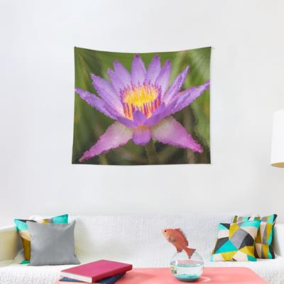 Purple Flower Blooming