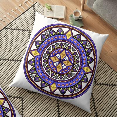 Purple and Gold Mandala