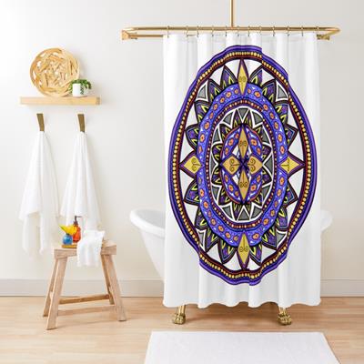 Purple and Gold Mandala